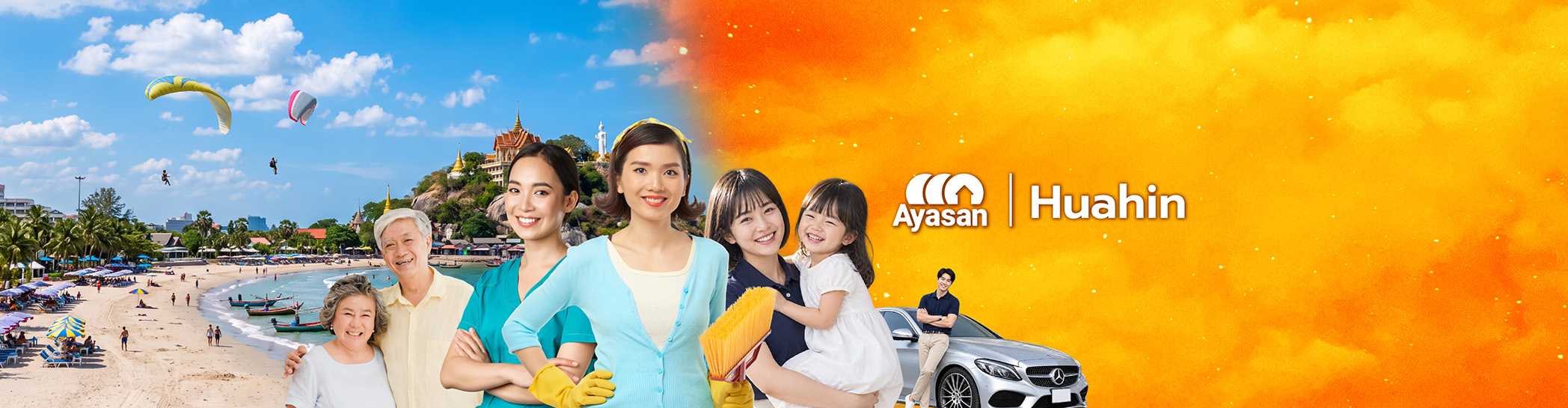Ayasan | Hua Hin Nanny & Babysitter for Villas and Vacation Homes | Maid & Driver